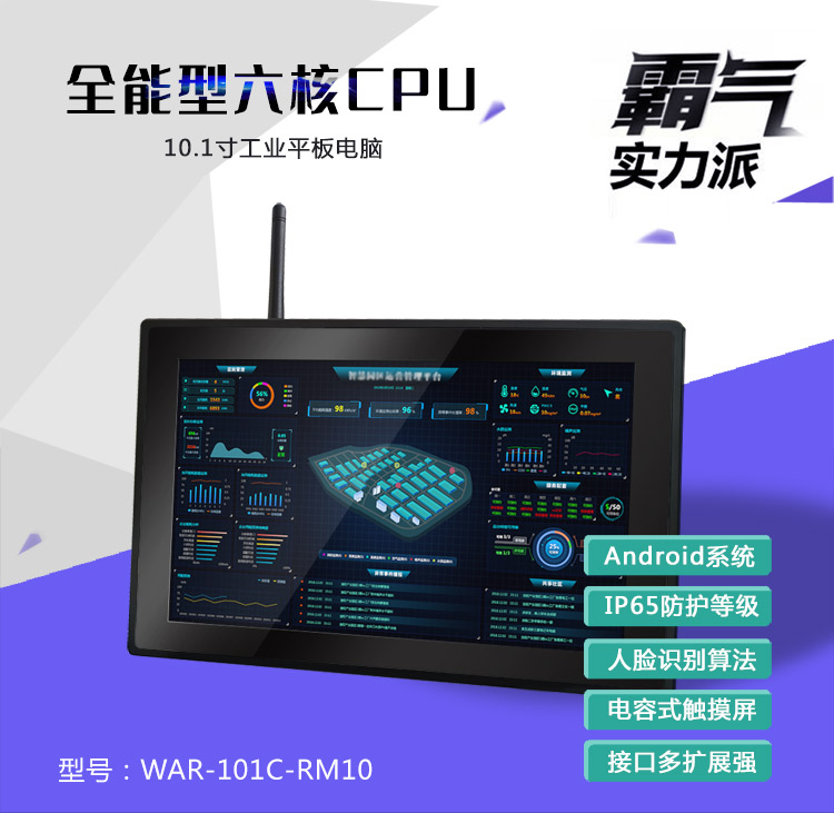 微嵌10寸安卓工業平板電腦 Android工業平板電腦 電容觸摸一體機